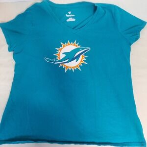 Miami Dolphins Tyreek Hill‎ #10 NFL Fanatics T-Shirt Womens Large L